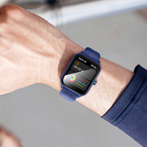Hoco Smart Watch Sport Design Y27 (Call Version) - Blue