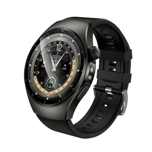 Hoco Smart Watch Y40 with 2 Straps (Call Version) - Black