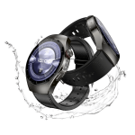 Hoco Smart Watch Y40 with 2 Straps (Call Version) - Black