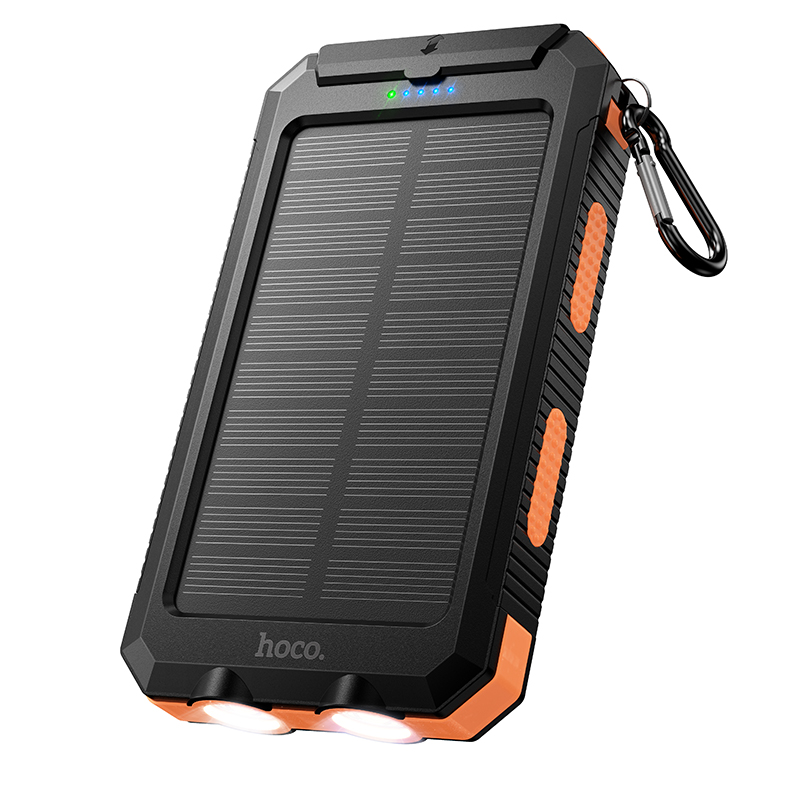Hoco Solar Power Bank 8000mAh J164 - Black