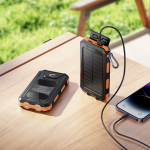 Hoco Solar Power Bank 8000mAh J164 - Black