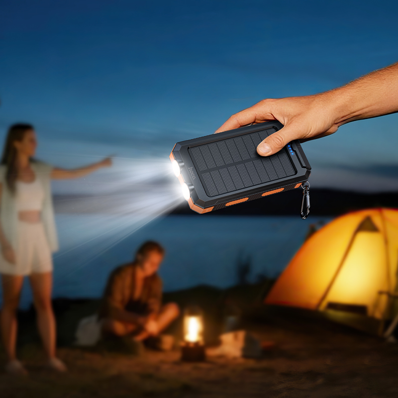 Hoco Solar Power Bank 8000mAh J164 - Black
