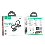 Hoco Sportive Wireless Headset with Charging Case EQ8 - Black