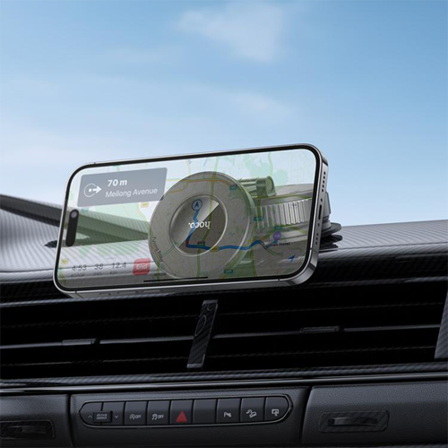 Hoco Suction Cup Magnetic Car Holder H86 - Black