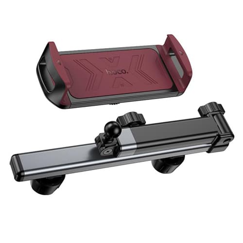 Hoco Telescopic Phone & Tablet Car Holder for Rear Pillow H69 - Black