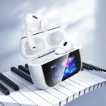 Hoco Touch Screen Wireless Headset with Charging Case EW79 - White