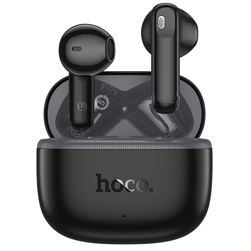 Hoco True BT Wireless Headset with Charging Case EQ28 - Midnight Black