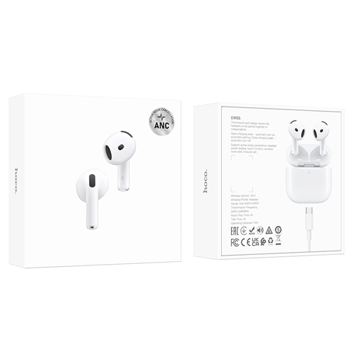 Hoco True Wireless ANC Noise Reduction Headset with Charging Case EW85