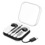 Hoco Type-C Earphones with Mic M101 Max - Black