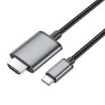 Hoco USB-C to HDMI 4K 2m Cable UA27 - Metal Gray
