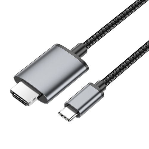 Hoco USB-C to HDMI 4K 2m Cable UA27 - Metal Gray