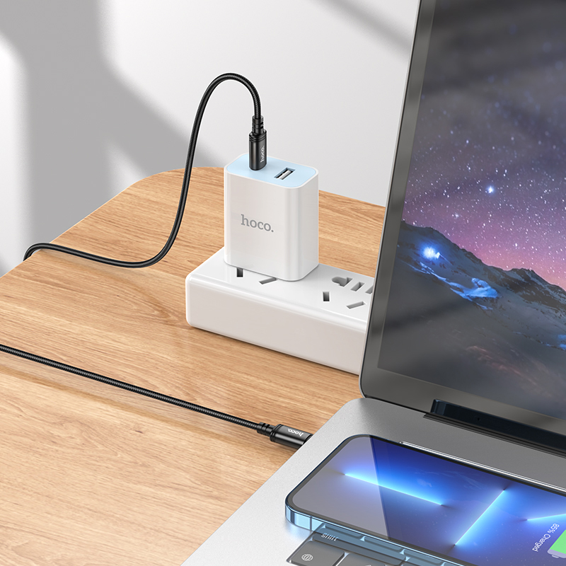 Hoco USB-C to USB-C Charging & Data Cable X91 (3M Extra Long) - Black