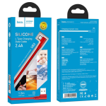 Hoco USB to Lightning Charging & Data Cable U83 - Red