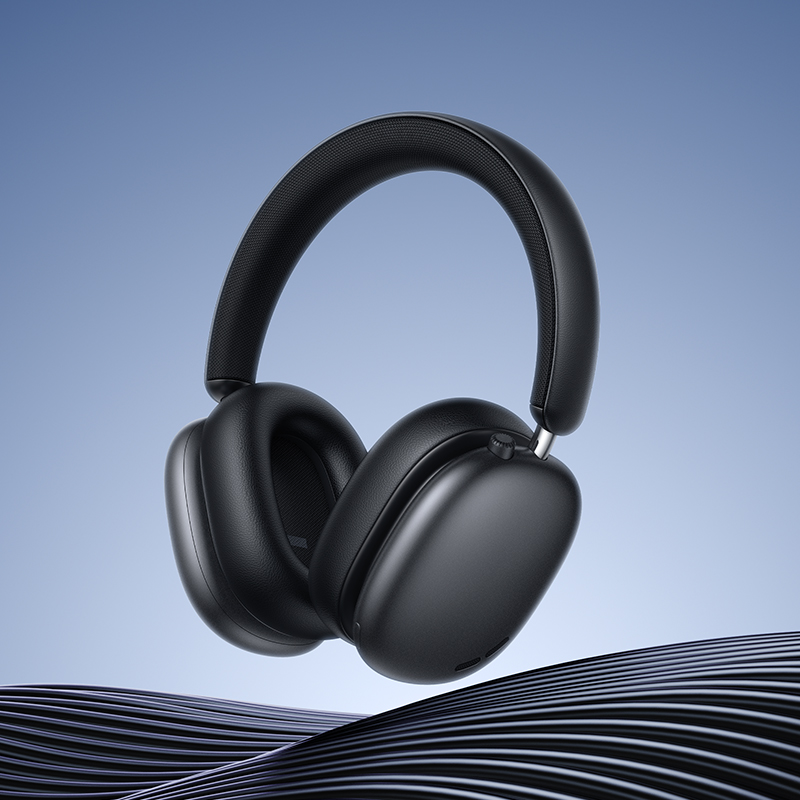 Hoco Wireless Bluetooth Headphones with ANC W63 - Black