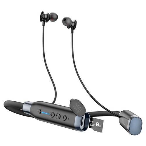 Hoco Wireless Earphones Headset with Mic ES62 - Black