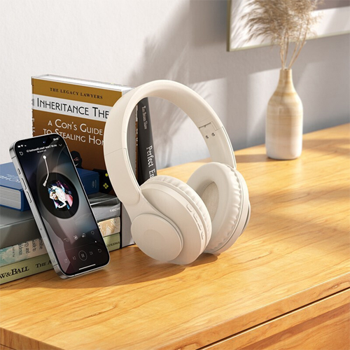 Hoco Wireless Headset W45 - White Cream