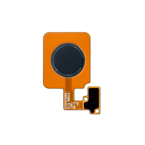 Home Button With Flex Compatible for LG V40 ThinQ - Black