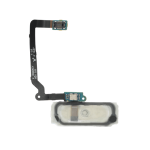 Home Button With Flex Compatible for Samsung Galaxy S5 - White