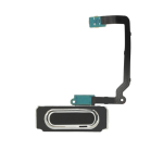 Home Button With Flex Compatible for Samsung Galaxy S5 - Black