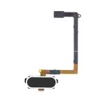Home Button With Flex Compatible for Samsung Galaxy S6 - Black