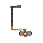 Home Button With Flex Compatible for Samsung Galaxy S6 - Black