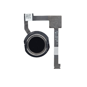 Home Button With Flex Compatible for iPad Air 2 / iPad Mini 4 / iPad Pro 12.9 (1st Gen) - Black