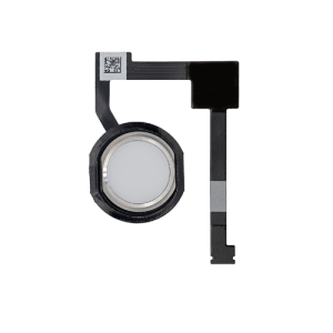 Home Button With Flex Compatible for iPad Air 2 / iPad Mini 4 / iPad Pro 12.9 (1st Gen) - Silver