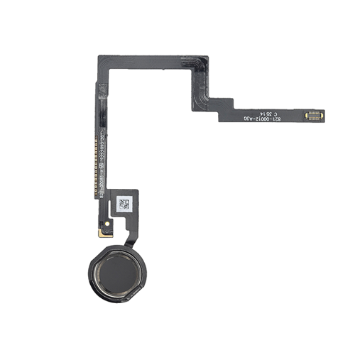 Home Button With Flex Compatible for iPad Mini 3 - Black