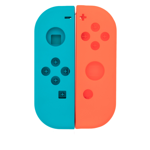 Housing Shell Compatible For Nintendo Switch Joy Con Controller - Red / Blue