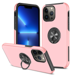 Hybrid Shock Absorbing Case with Kickstand for Apple iPhone 14 Pro Max - Pink