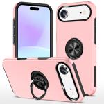Hybrid Shock Absorbing Case with Kickstand for Apple iPhone 17 Air - Pink