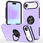 Hybrid Shock Absorbing Case with Kickstand for Apple iPhone 17 Air - Purple