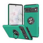 Hybrid Shock Absorbing Case with Kickstand for Google Pixel 6a - Green