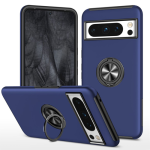 Hybrid Shock Absorbing Case with Kickstand for Google Pixel 9 / 9 Pro - Navy Blue
