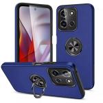 Hybrid Shock Absorbing Case with Kickstand for Moto G Play (2026) / Moto G 5G (2026) - Navy Blue
