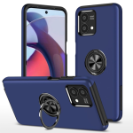 Hybrid Shock Absorbing Case with Kickstand for Moto G Stylus 5G (2023) - Navy Blue