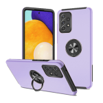 Hybrid Shock Absorbing Case with Kickstand for Samsung Galaxy A53 5G - Purple