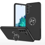 Hybrid Shock Absorbing Case with Kickstand for Samsung Galaxy S22 Plus - Black
