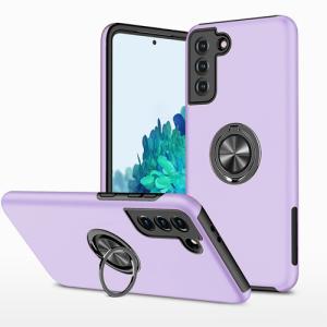 Hybrid Shock Absorbing Case with Kickstand for Samsung Galaxy A16 - Purple