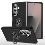 Hybrid Shock Absorbing Case with Kickstand for Samsung Galaxy Z Fold 7 - Black