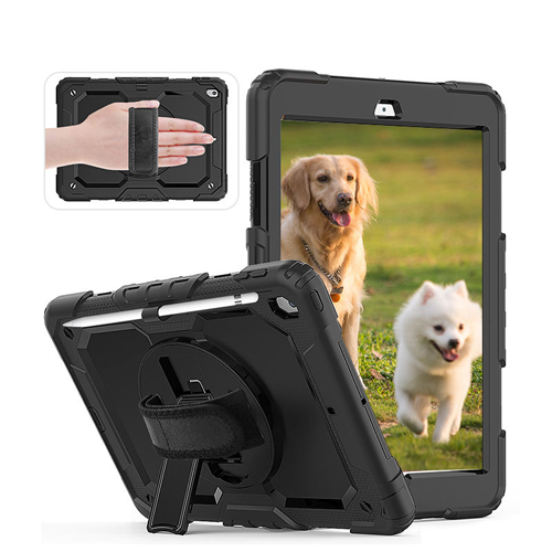 Impact Rugged Hard Case with Hand Strap for Samsung Galaxy Tab S11 (X730)  - Black