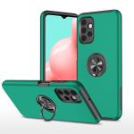Hybrid Shock Absorbing Case with Kickstand for Samsung Galaxy A32 5G - Green