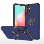 Hybrid Shock Absorbing Case with Kickstand for Samsung Galaxy A11 - Navy Blue