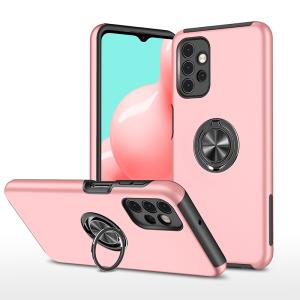 Hybrid Shock Absorbing Case with Kickstand for Samsung Galaxy A52 - Pink
