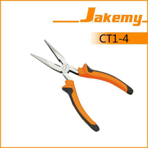 JAKEMY JM-CT1-4 Multifunction Long Sharp Nose Plier 8 Inch