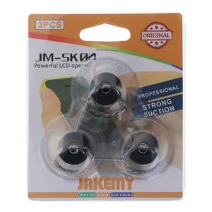 JAKEMY JM-SK04 LCD Opener Vacuum PVC Transparent with Key Ring (3pcs set)
