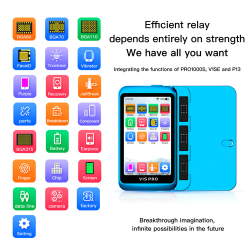 JCID V1S Pro - NAND, Truetone, Battery, Face ID, and Camera Programmer (No included Board)