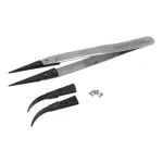 JAKEMY JM T10-11 Elasticity Replaceable Anti-Static Tweezer Set