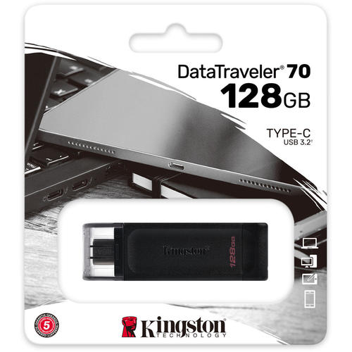 Kingston DataTraveler, 128GB USB-C Flash Drive (OEM)