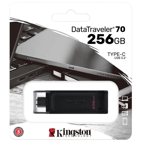 Kingston DataTraveler, 256GB USB-C Flash Drive (OEM)